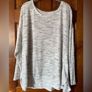 Lane Bryant stripped long sleeve top